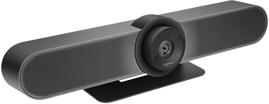 Produkte für die Videokonferenz - Logitech Meetup Webcam inklusive Boxen