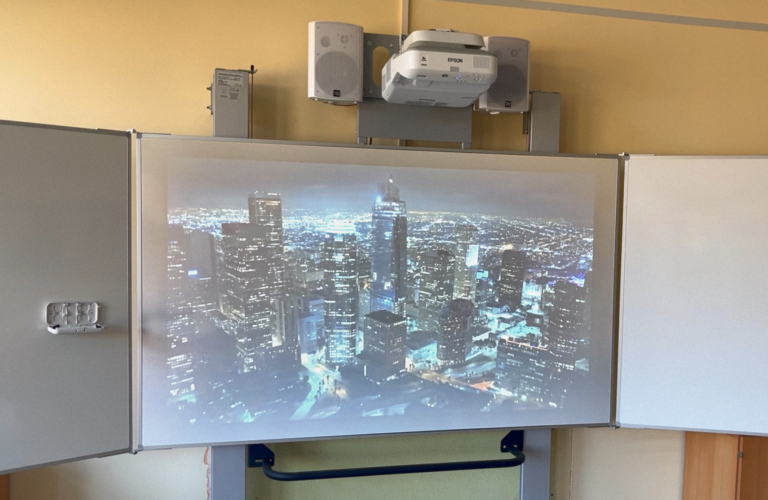 Digitale Tafel Beamer